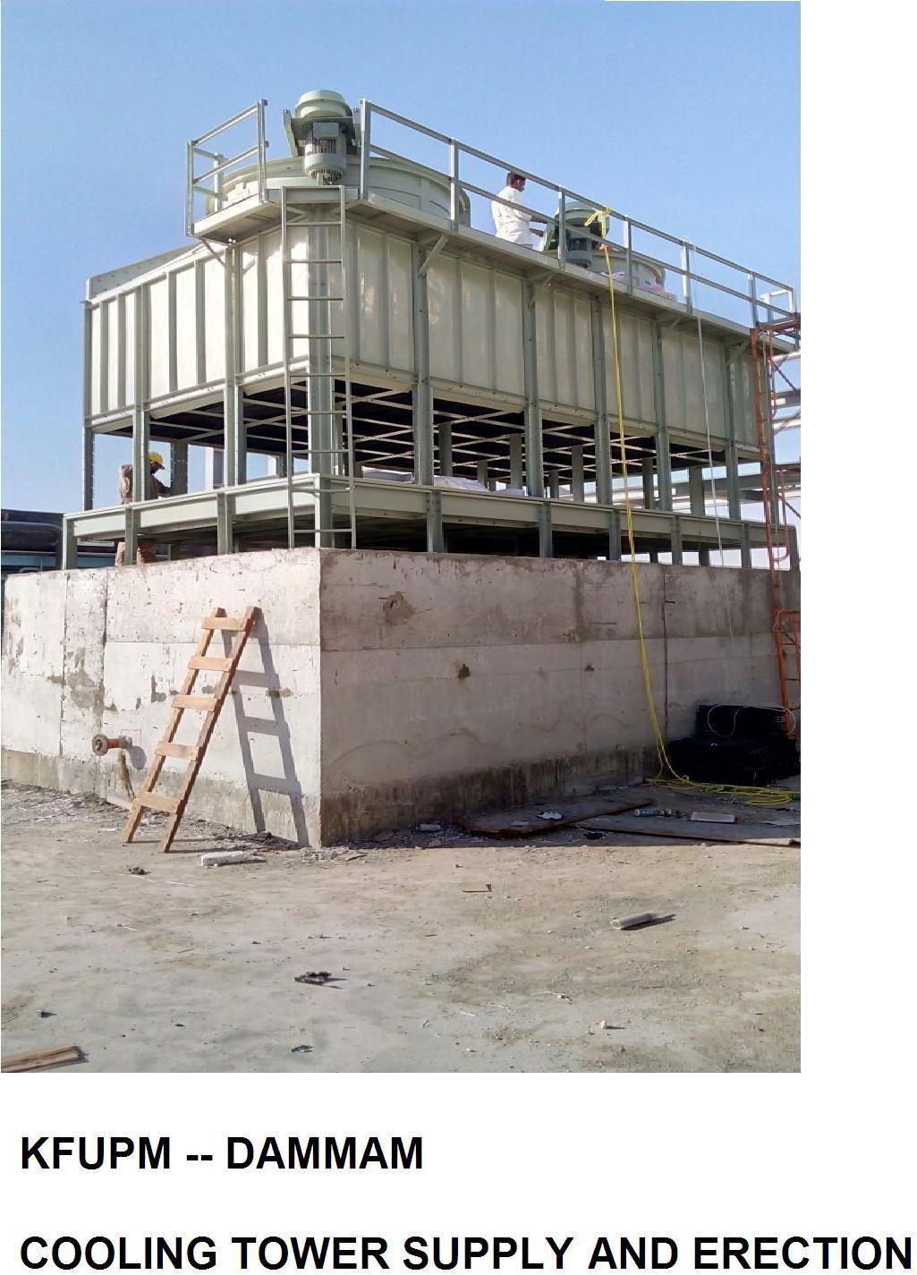 Cooling tower supply and erection